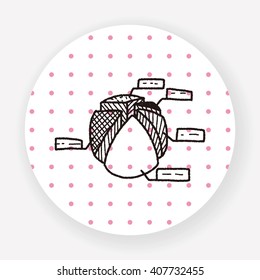 infographic chart doodle drawing