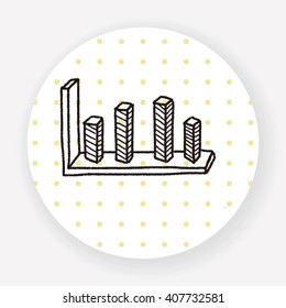 infographic chart doodle drawing