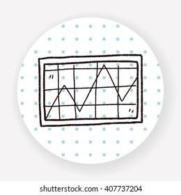 infographic chart doodle drawing