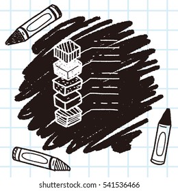 infographic chart doodle drawing