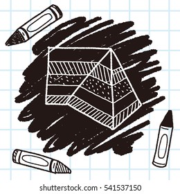 infographic chart doodle drawing
