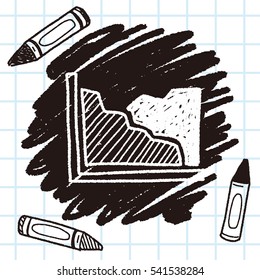 infographic chart doodle drawing