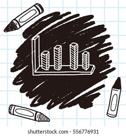 infographic chart doodle drawing