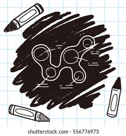 infographic chart doodle drawing