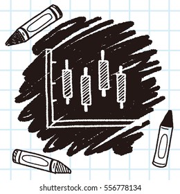 infographic chart doodle drawing