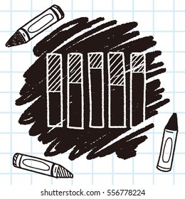 infographic chart doodle drawing