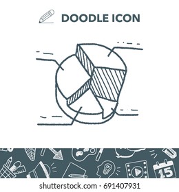infographic chart doodle drawing