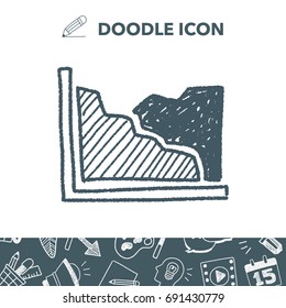 infographic chart doodle drawing