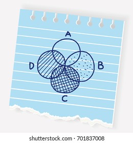 infographic chart doodle drawing