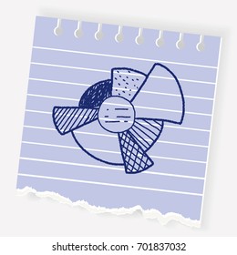 infographic chart doodle drawing