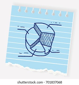 infographic chart doodle drawing