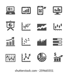 Infographic And Chart Icon Set 6, Vector Eps10.