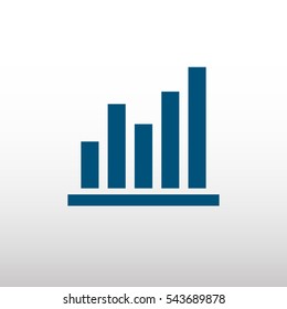 Infographic, chart vector icon