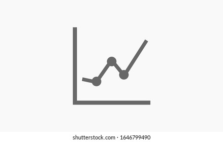 Infographic, chart vector illustration. Web design icon