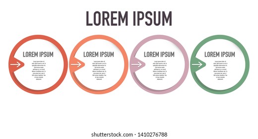 infographic chat displaying various steps for achievement vector