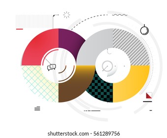 infographic circle