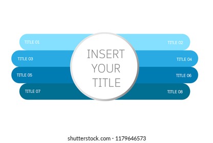 Infographic Circle title 