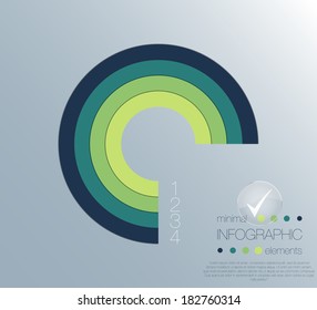 Infographic circles design-EPS10