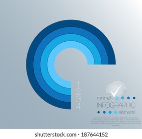 Infographic circles design-EPS10