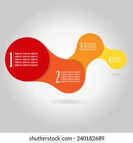 Infographic. Color modern design. Vector eps10.