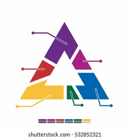 infographic color-full, information data statistic, infographic analysis tools vector illustration