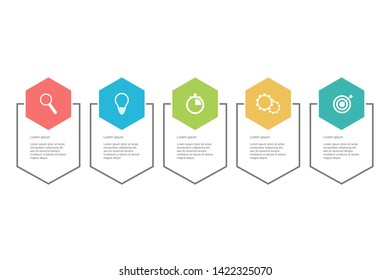 Infographic concept background. Simple design