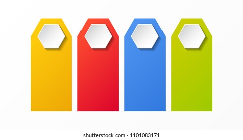 Infographic - concept of empty layout. Vector.