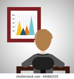 Infographic concept with icon design, vector illustration 10 eps graphic.