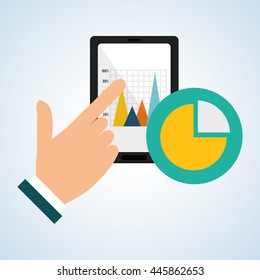 Infographic concept with icon design, vector illustration 10 eps graphic.