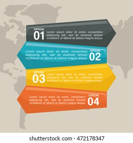 Infographic concept with icon design, vector illustration 10 eps graphic.