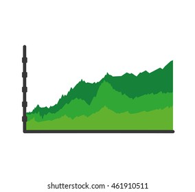Infographic concept represented by data icon. Isolated and flat illustration