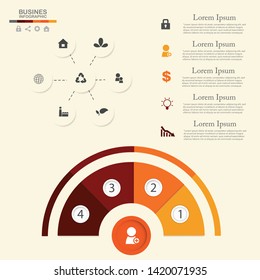 INFOGRAPHIC CONCEPT TEMPLATE DESIGN WEB DESIGN