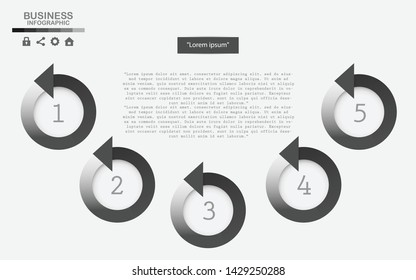 INFOGRAPHIC CONCEPT TEMPLATE DESIGN WEB DESIGN