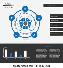 INFOGRAPHIC CONCEPT TEMPLATE DESIGN WEB DESIGN