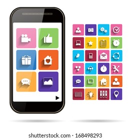 Infographic Concept - Vector Scheme with Icons