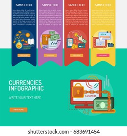 Infographic Currencies