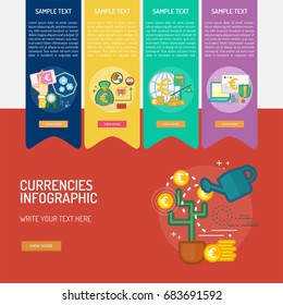 Infographic Currencies