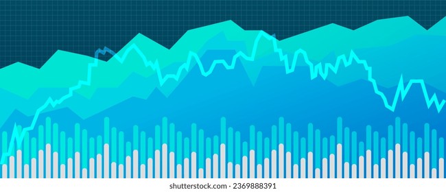 Tablero infográfico. Panel de administración. Ilustración vectorial El diagrama flujo de procesos explicado visualmente Las estadísticas revelaron un crecimiento constante de los ingresos El gráfico presentó comparación de diferentes productos