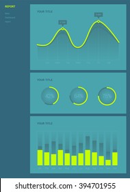 The Infographic Dashboard Template