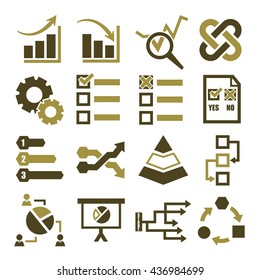 infographic, data icon set