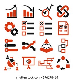 infographic, data icon set