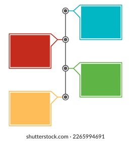 infographic design with 3 options or steps