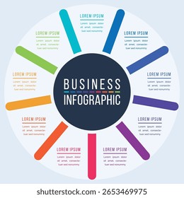 Infographic design 9 Steps for Data Visualization