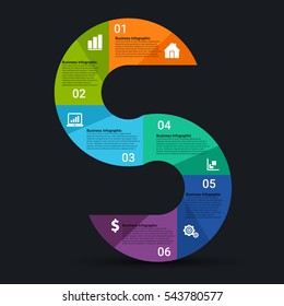 Infographic design with background. Eps 10 vector file.