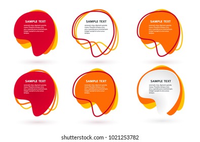 Infographic design of bubbles, isolated on white background. Vector illustration of Eps 10 for sale promo marketing, new product sticker, Discount ad offer price label, symbol for advertising campaign