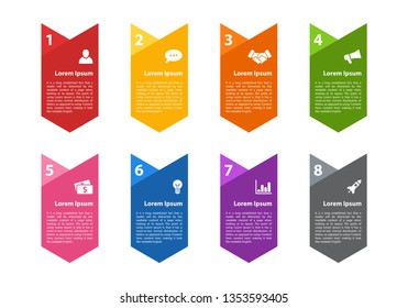 Infographic Design Business Concept Vector Illustration Stock Vector ...