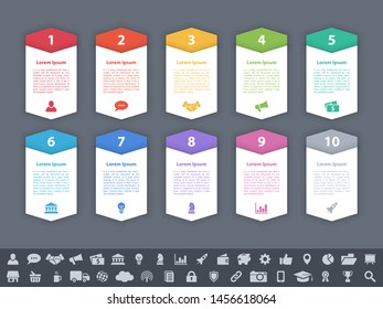 Infographic Design Business Concept Vector Illustration Stock Vector ...