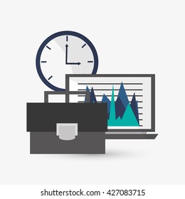 Infographic design. Business icon. Isolated illustration