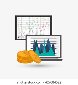 Infographic design. Business icon. Isolated illustration