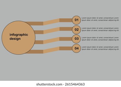 infographic design for business template